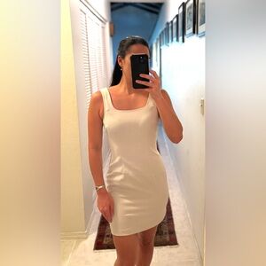 My Michelle Cream Bodycon Dress
